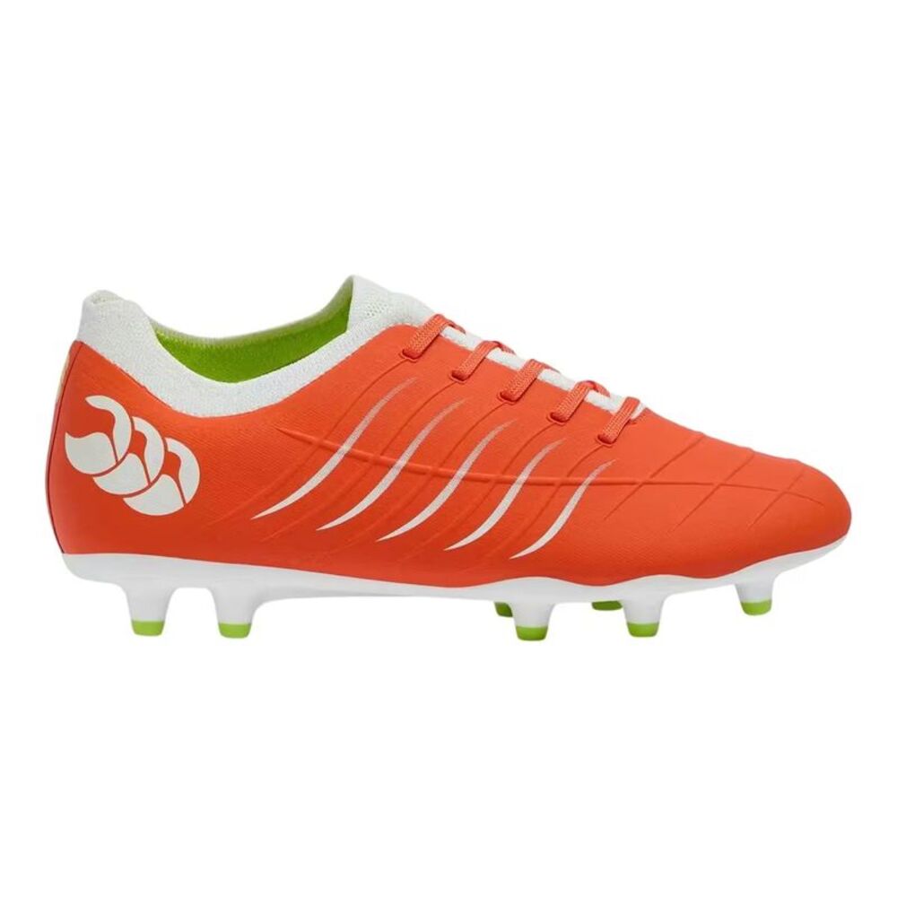 Canterbury Mens Phoenix 2.0 Pro Firm Ground Rugby Boots / Tangerine Tango